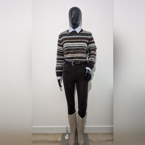 ZARA - Mid-rise jeggings with belt